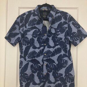 Mens Chaps floral summer shirt sz S